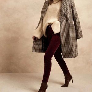 Banana Republic Corduroy Purple Pants